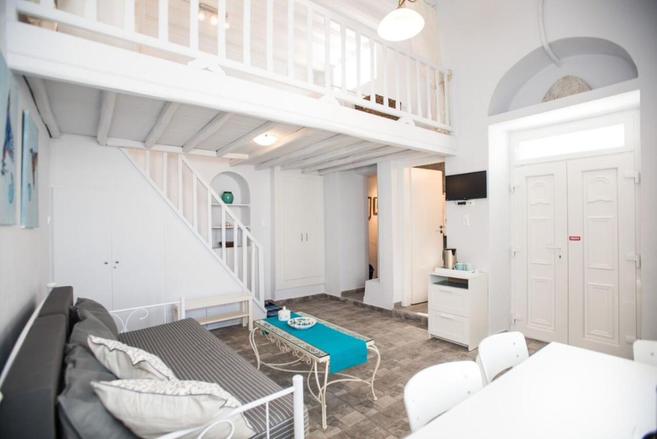 Villa Traditional Split Level House In Mykonos Town Exterior foto