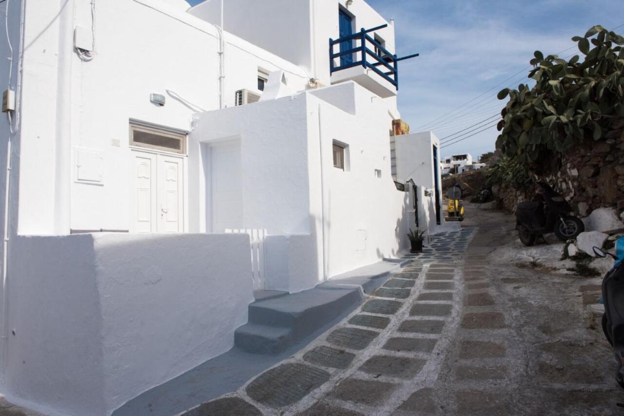 Villa Traditional Split Level House In Mykonos Town Exterior foto